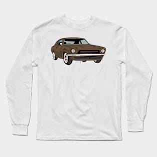 Classic Car Muscle Long Sleeve T-Shirt